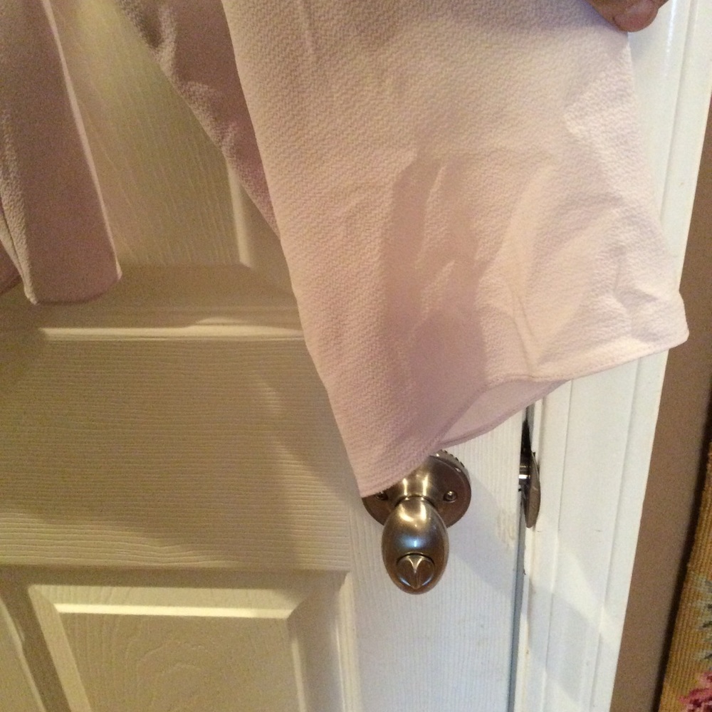 Vince Camuto lilac long sleeve blouse - Picture 4 of 7